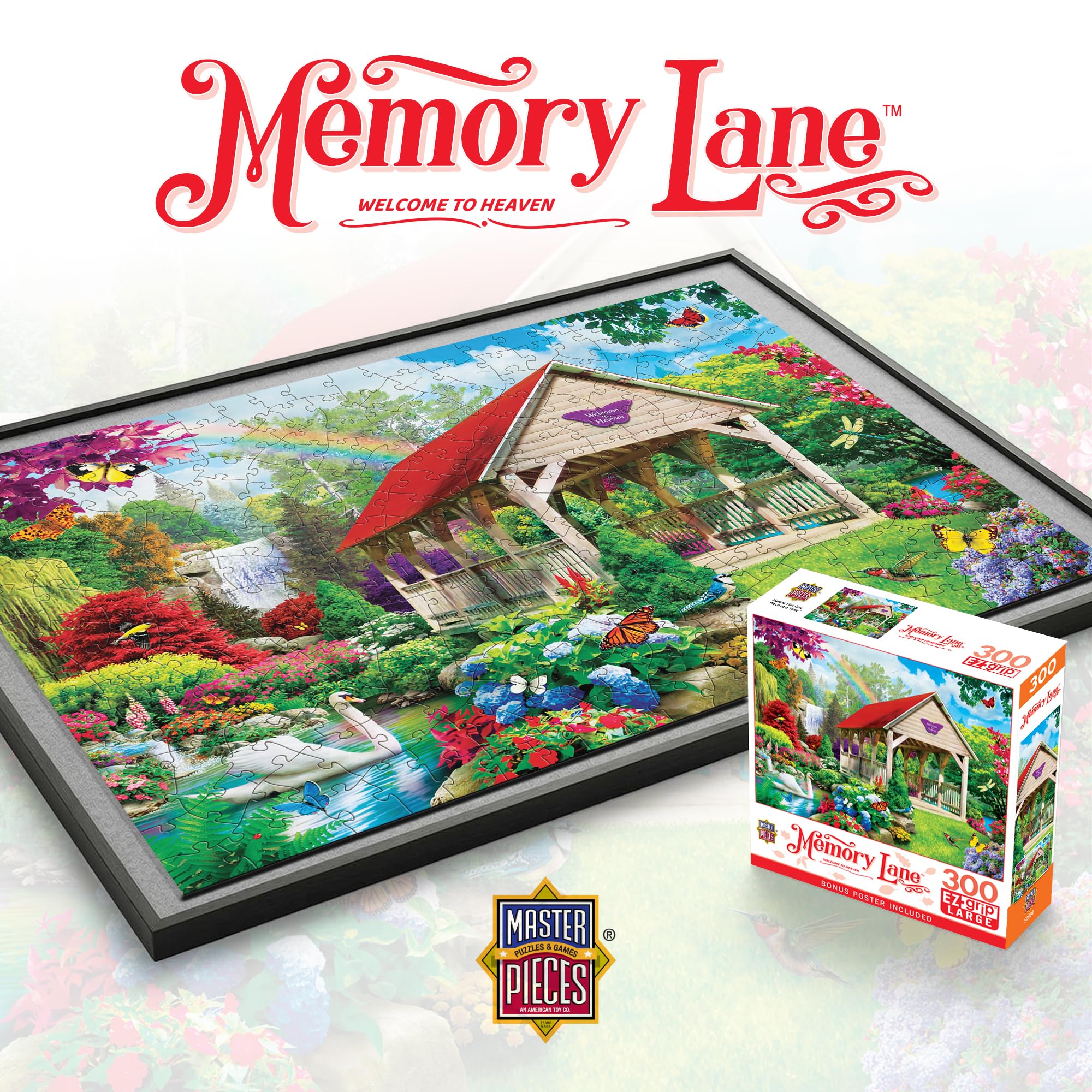 Amazon.com: Masterpieces 300 Piece EZ Grip Jigsaw Puzzle - Welcome